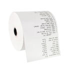 100% Wood Pulp 57x40mm Thermal Till Rolls For Pos Machine